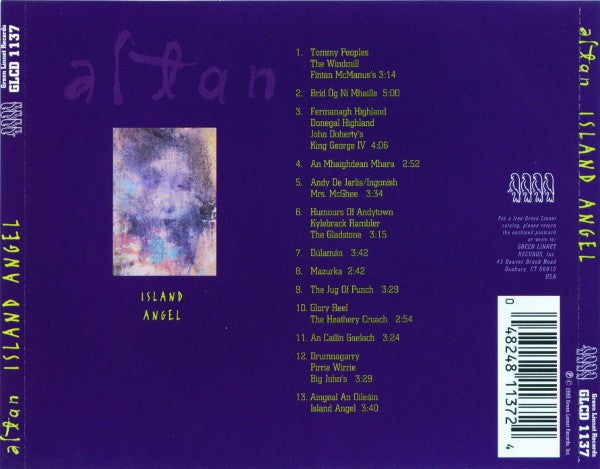 Altan : Island Angel (CD, Album)