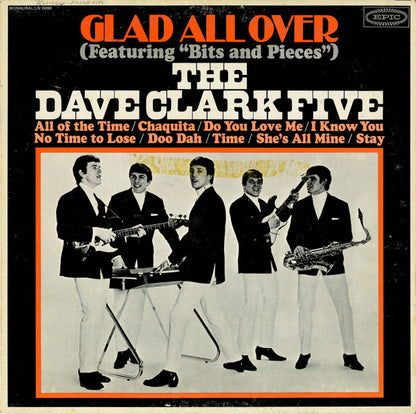 The Dave Clark Five : Glad All Over (LP, Album, Mono, Pit)