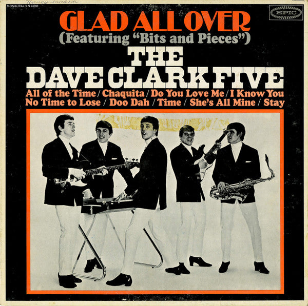 The Dave Clark Five : Glad All Over (LP, Album, Mono, Pit)