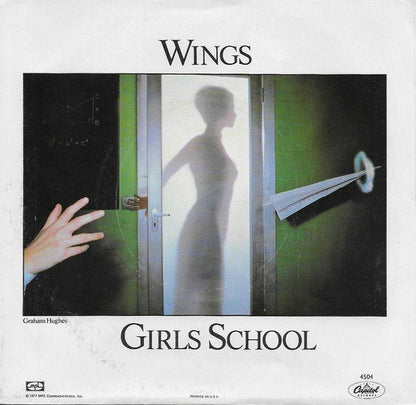 Wings (2) : Mull Of Kintyre / Girls School (7", Single, Win)