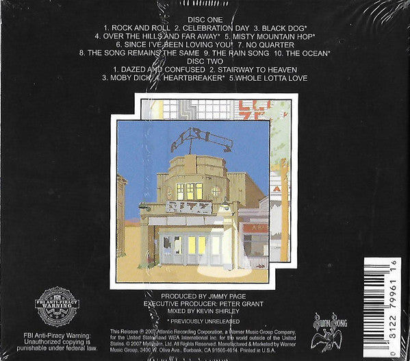 Led Zeppelin : The Soundtrack From The Film "The Song Remains The Same" (2xCD, Album, RE, RM, Mul)