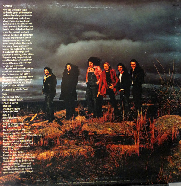 Kansas (2) : Kansas (LP, Album, Ter)