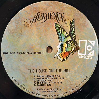 Audience (2) : The House On The Hill (LP, Album, Ter)