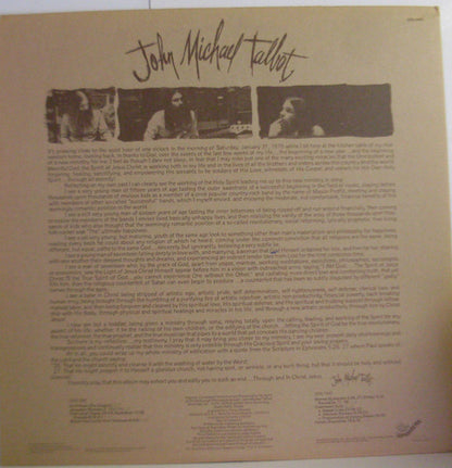 John Michael Talbot : John Michael Talbot (LP, Album)