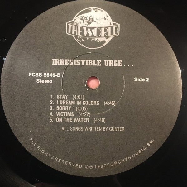 The World (21) : Irresistible Urge... (LP)