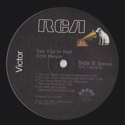 Grim Reaper (3) : See You In Hell (LP, Album)