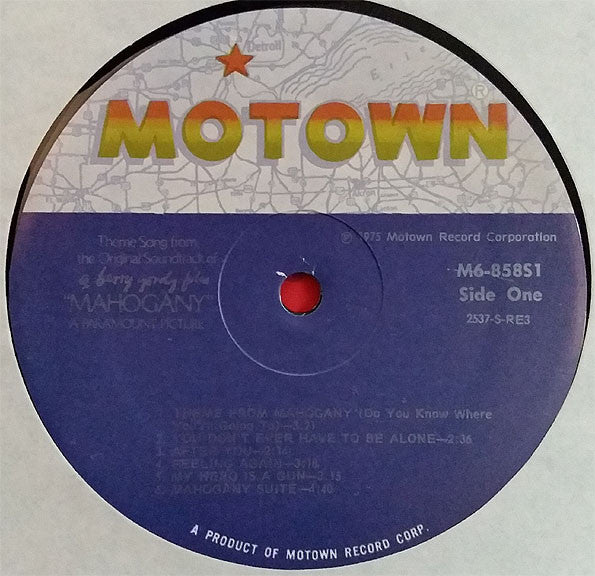 Michael Masser : The Original Soundtrack Of Mahogany (LP, RE)