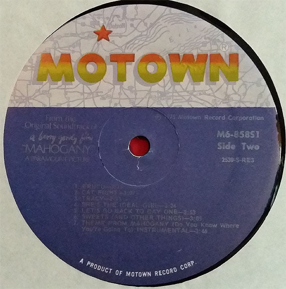 Michael Masser : The Original Soundtrack Of Mahogany (LP, RE)