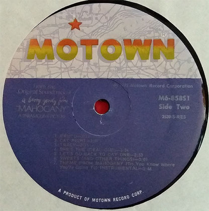 Michael Masser : The Original Soundtrack Of Mahogany (LP, RE)