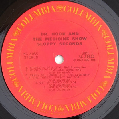 Dr. Hook & The Medicine Show : Sloppy Seconds (LP, Album, Gat)