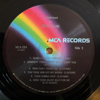 Patsy Cline : A Portrait Of Patsy Cline (LP, Comp, RE)