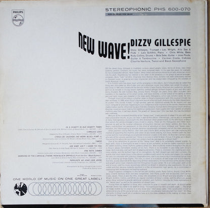 Dizzy Gillespie : New Wave! (LP, Album)