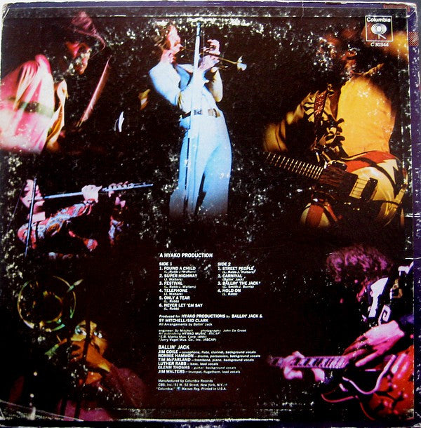 Ballin' Jack : Ballin' Jack (LP, Album, Ter)