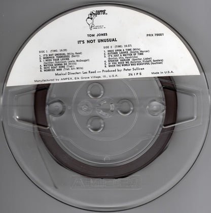 Tom Jones : It's Not Unusual (Reel, 4tr Stereo, 7" Reel, Album)