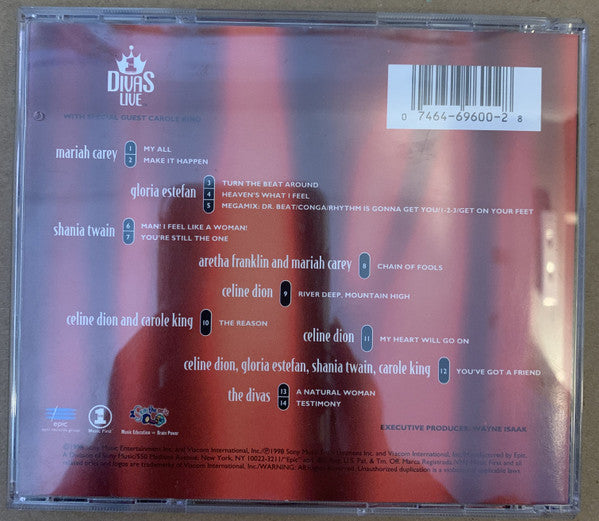 Buy Divas : VH1 Divas Live (CD, Album) Online for a great price