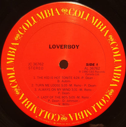 Loverboy : Loverboy (LP, Album, San)