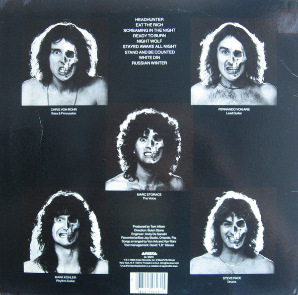 Krokus : Headhunter (LP, Album)