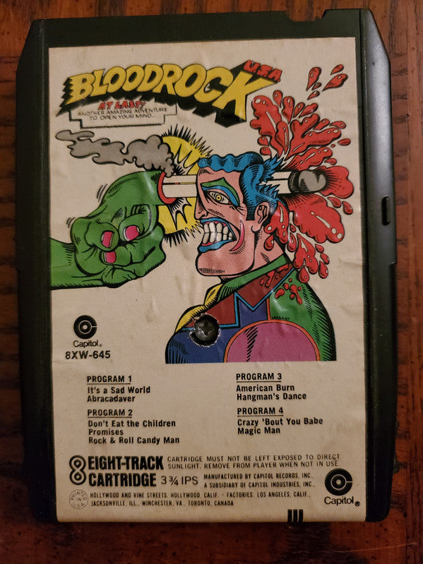 Bloodrock : Bloodrock U.S.A. (8-Trk, Album)