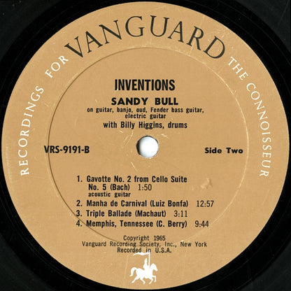 Sandy Bull : Inventions (LP, Mono)