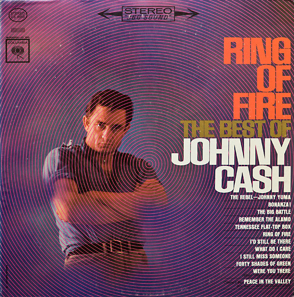 Johnny Cash : Ring Of Fire - The Best Of Johnny Cash (LP, Comp, RE)