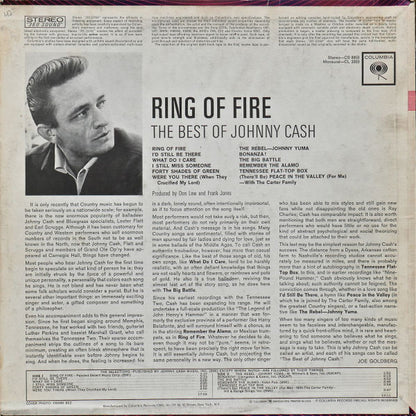 Johnny Cash : Ring Of Fire - The Best Of Johnny Cash (LP, Comp, RE)