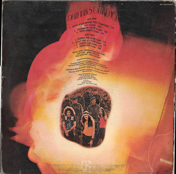 Atomic Rooster : Death Walks Behind You (LP, Album, RE, Pit)