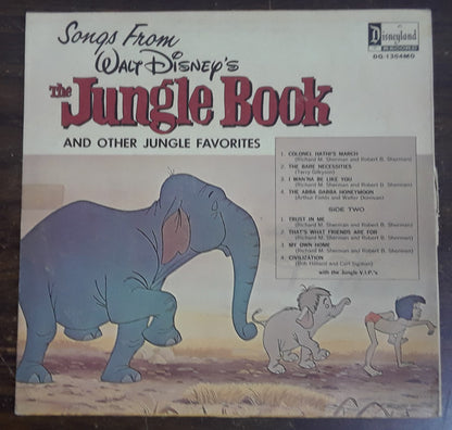 The Jungle V.I.P's : Walt Disney Presents Songs From The Jungle Book And Other Jungle Favourites (LP, Album)