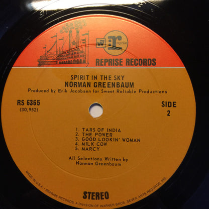 Norman Greenbaum : Spirit In The Sky (LP, Album, Pit)