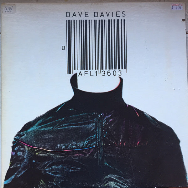 Dave Davies : AFL1-3603 (LP, Album, Mon)