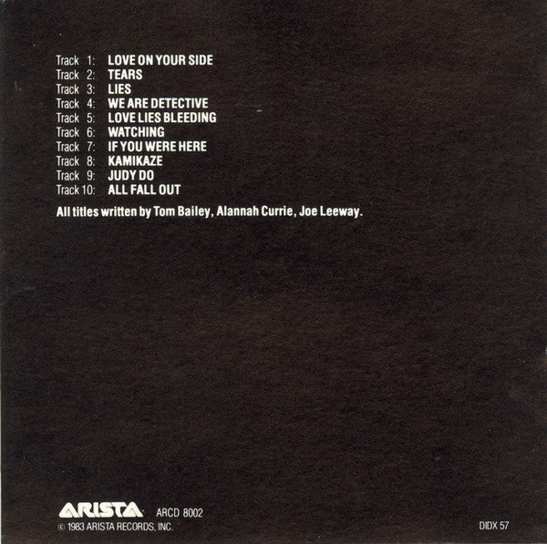 Thompson Twins : Side Kicks (CD, Album)