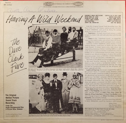 The Dave Clark Five : Having A Wild Weekend (LP, Album, Pit)