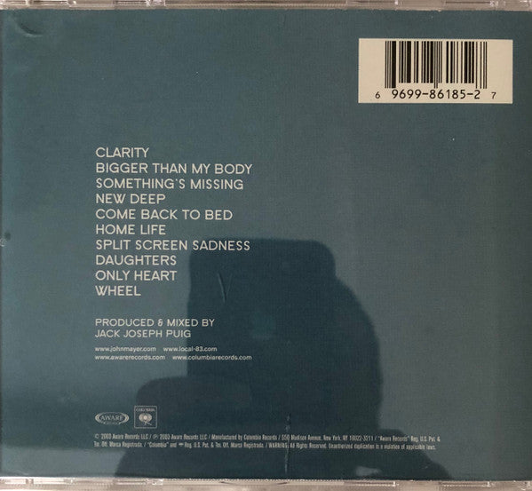 John Mayer : Heavier Things (CD, Album, Son)