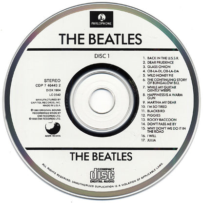 The Beatles : The Beatles (2xCD, Album, RE)