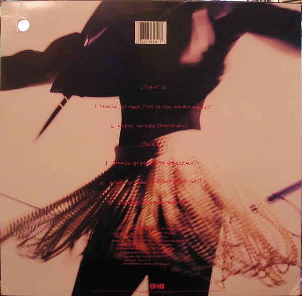 Jane Wiedlin : World On Fire (12")