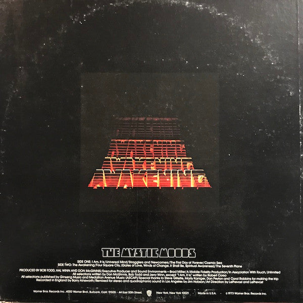 The Mystic Moods Orchestra : Awakening (LP, Album, Pit)