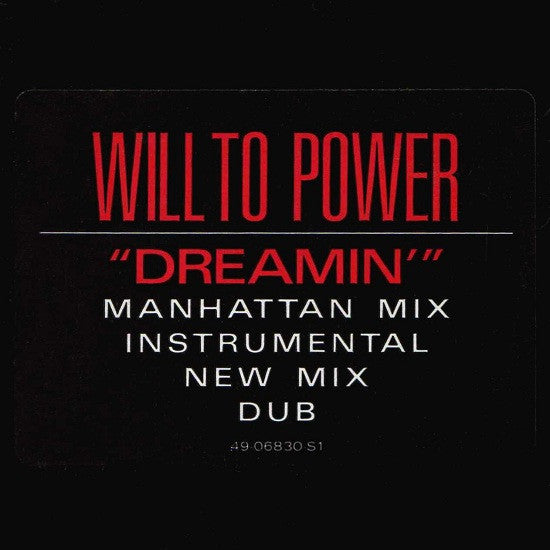 Buy Will To Power : Dreamin' (12 Buy Will To Power : Dreamin' (12