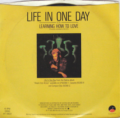 Howard Jones : Life In One Day (7", Single, ARC)