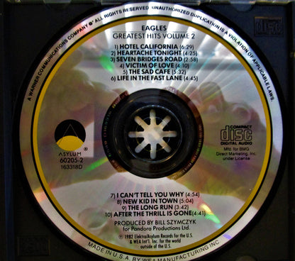 Eagles : Eagles Greatest Hits Volume 2 (CD, Comp, Club, RE, Cin)