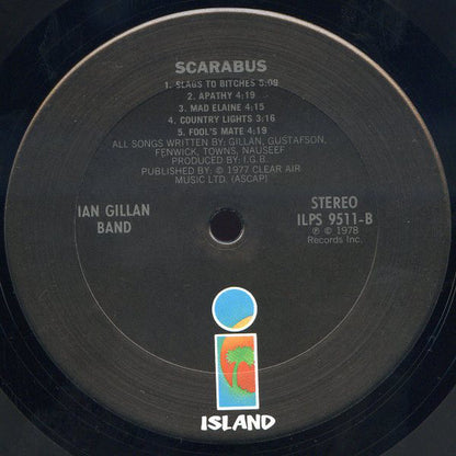 Ian Gillan Band : Scarabus (LP, Album, Pit)