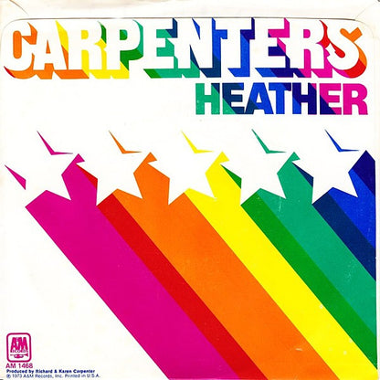 Carpenters : Top Of The World / Heather (7", Single, Styrene, Pit)