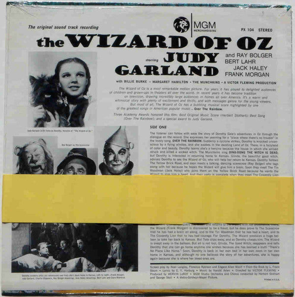 Various : The Wizard Of Oz The Original Sound Track Recording (LP)
