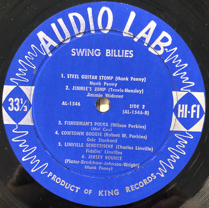 Various : Swing Billies: Western Swing For Dancers Only (LP, Album, Mono)