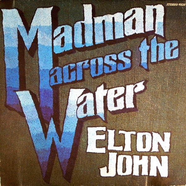 Elton John : Madman Across The Water (LP, Album, Gat)