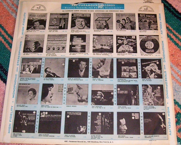 Ray Charles : Ray Charles Live In Concert (LP, Album, Club, Cap)