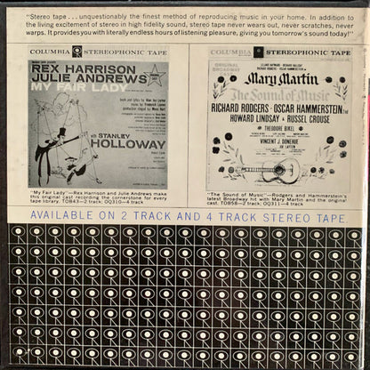Johannes Brahms - Bruno Walter Conducting The Columbia Symphony Orchestra : Symphony No. 4 (Reel, 4tr Stereo, 7" Reel)