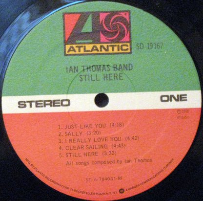 Ian Thomas Band : Still Here (LP, Album)