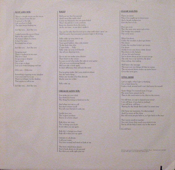 Ian Thomas Band : Still Here (LP, Album)