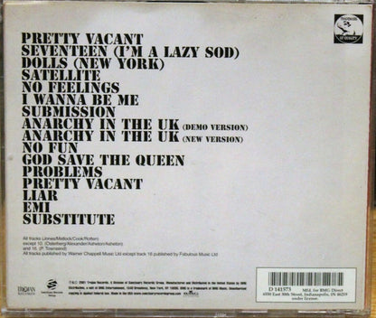 Sex Pistols : There Is No Future (CD, Comp, Club, RE)