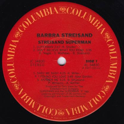 Barbra Streisand : Streisand Superman (LP, Album)