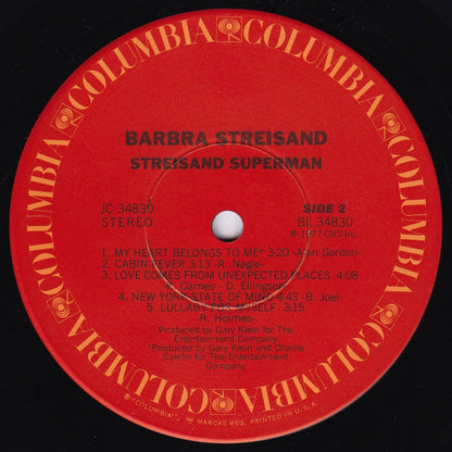 Barbra Streisand : Streisand Superman (LP, Album)
